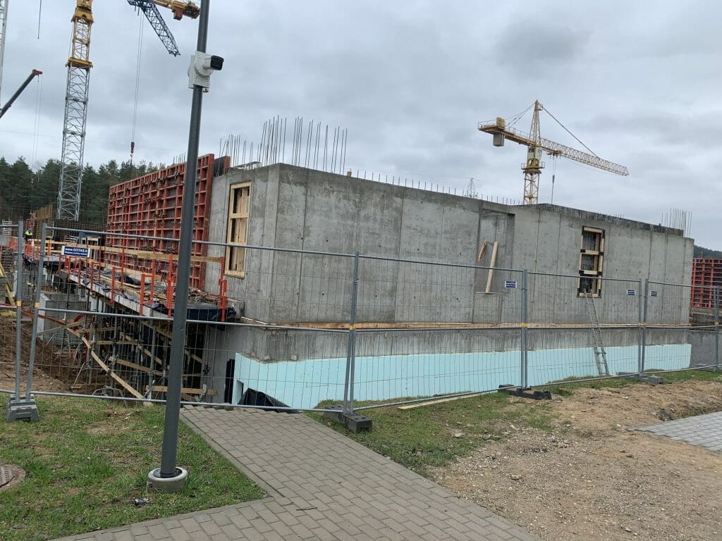 Lazdynėlių vingis 5-6 etapai (Žaibo g. 1, 3) - Multi apartment - construction photos