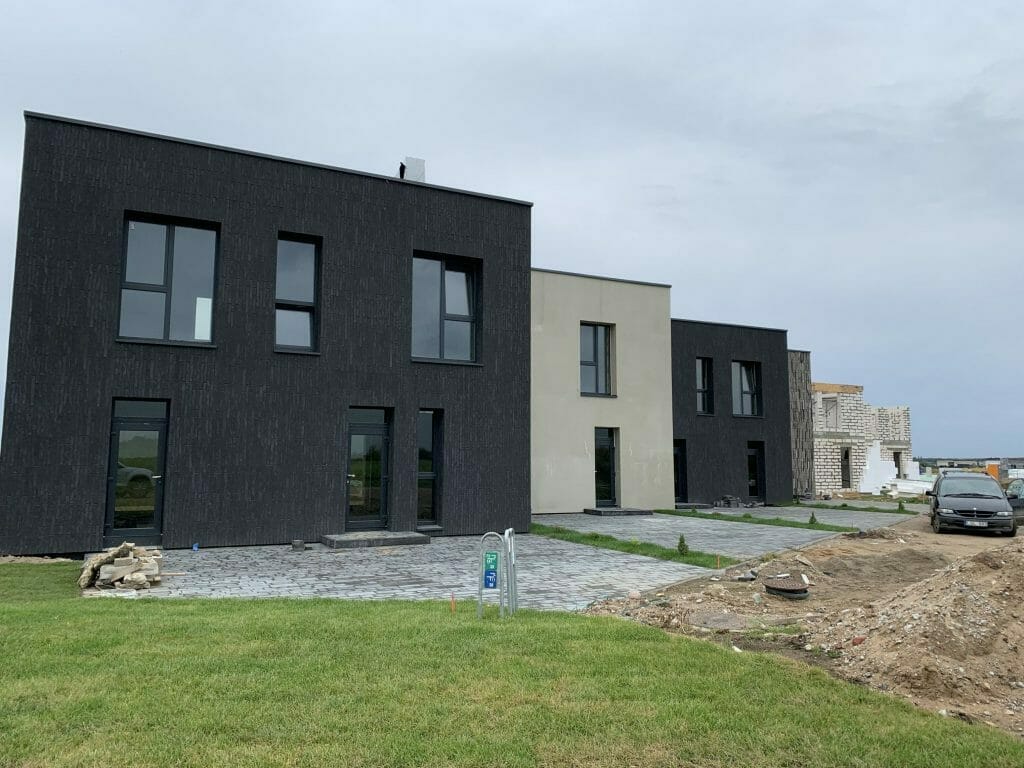 STALUPĖNAI (Stalupėnų g. 2, 4, 6, 6A, 8, 10, 12, 14, 16, 18, 20, 22, 24) - Row housing - construction photos