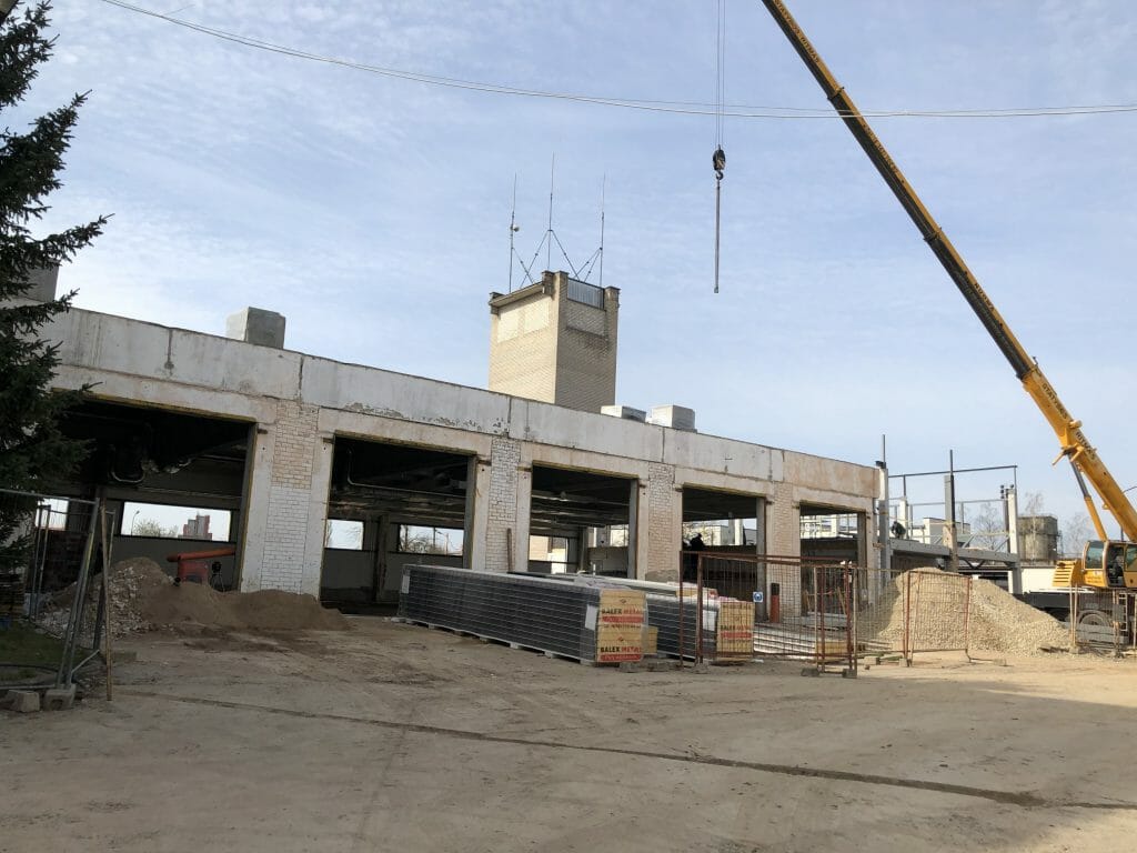 Kauno apskr. PGV 3-iosios komandos būstinė (Elektrėnų g. 12) - Administrative - construction photos