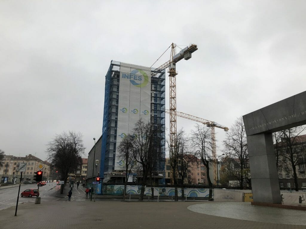 Klaipėdos muzikinis teatras (Danės g. 19) - Cultural center - construction photos