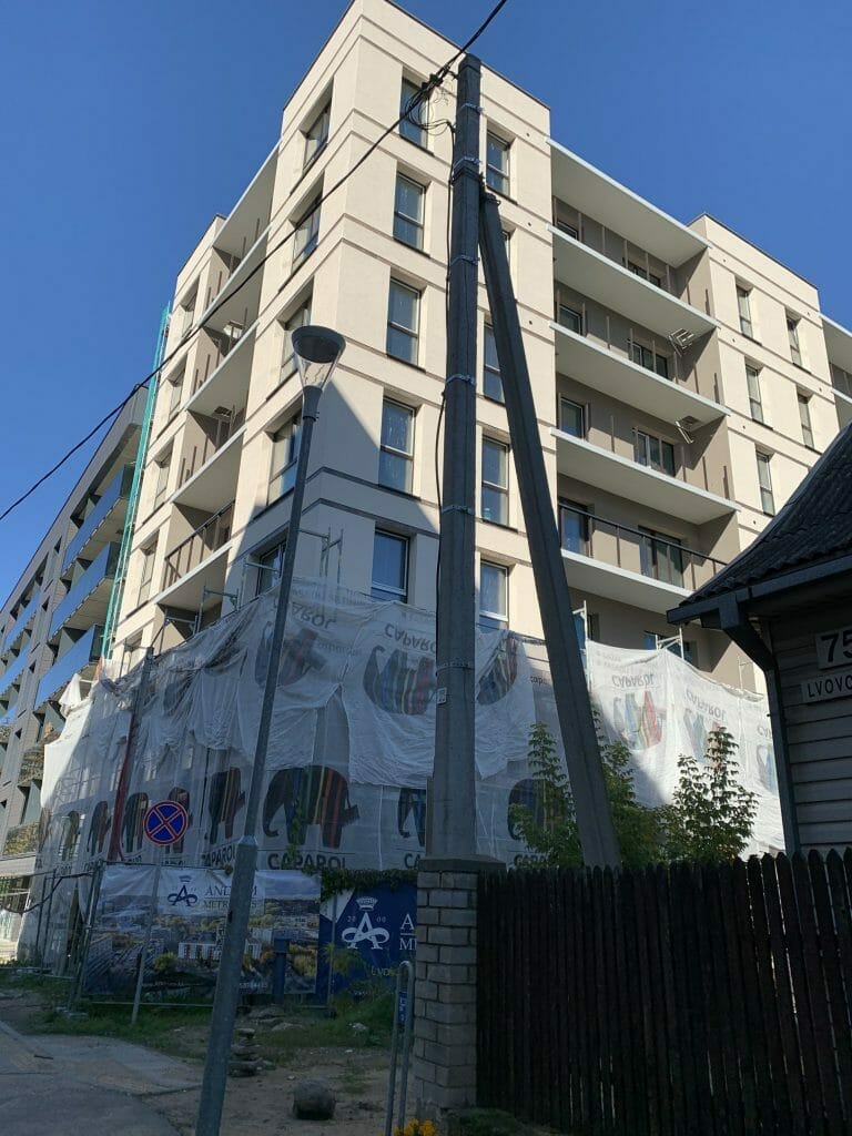 Andrum Metropolis (Lvovo g. 79) - Multi apartment - construction photos