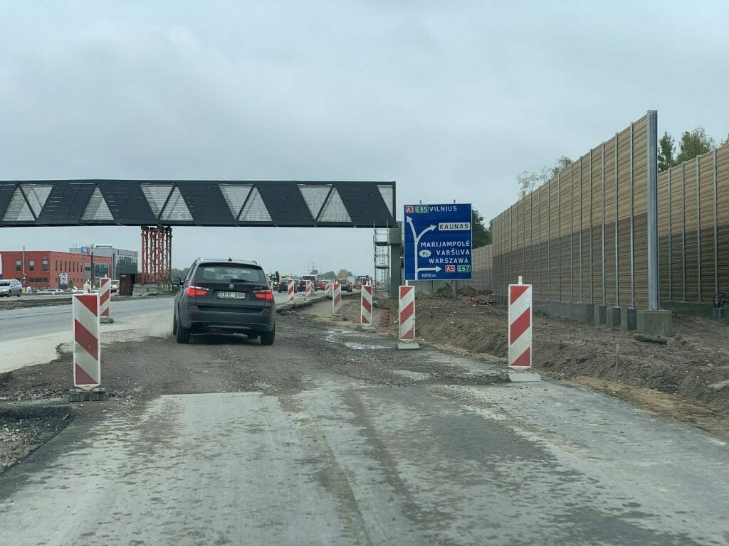 A1 Giraitės atkarpa (viadukas) 102 - 107 km. (A1) - Kelias - statybų nuotraukos