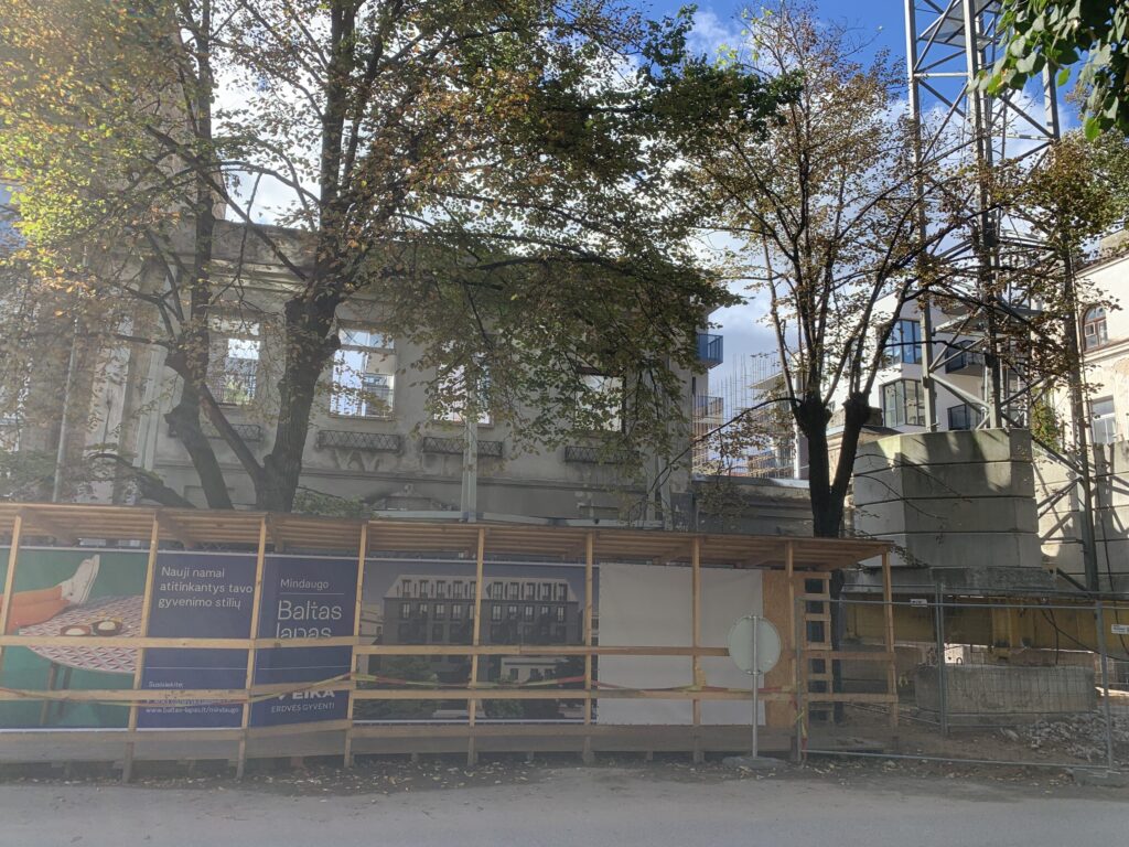 Baltas Lapas Mindaugo 4 etapas (Aguonų g. 17) - Multi apartment - construction photos