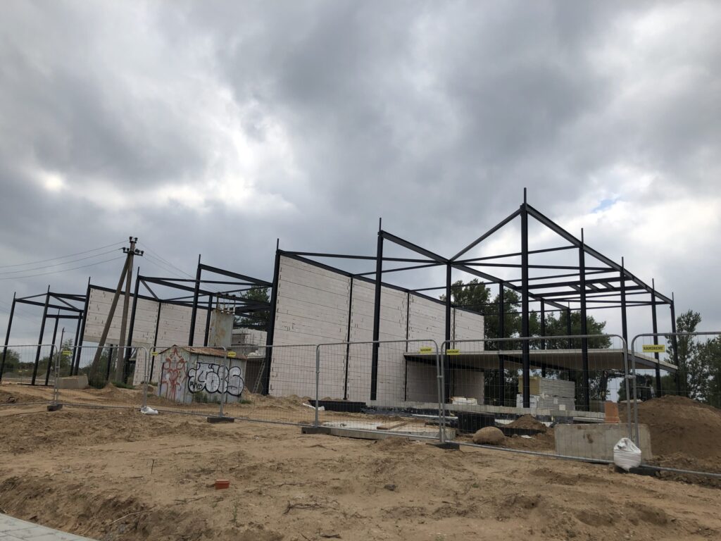 Senosios Pilaitės kel. 1 (Senosios Pilaitės kel. 1) - Shopping center - construction photos