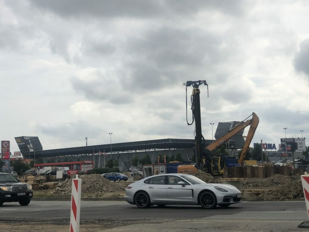 Baltijos pr. žiedinė sankryža (Baltijos pr., Šilutės pl.) - Road - construction photos