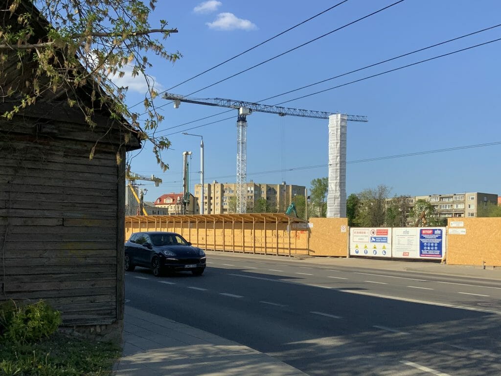 Cyber City 1 etapas (Švitrigailos g. 32) - Office center - construction photos