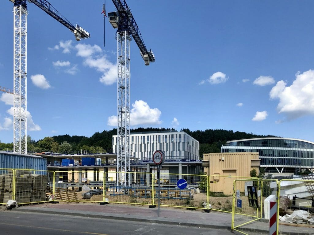 CORE (Ukmergės g. 126) - Office center - construction photos