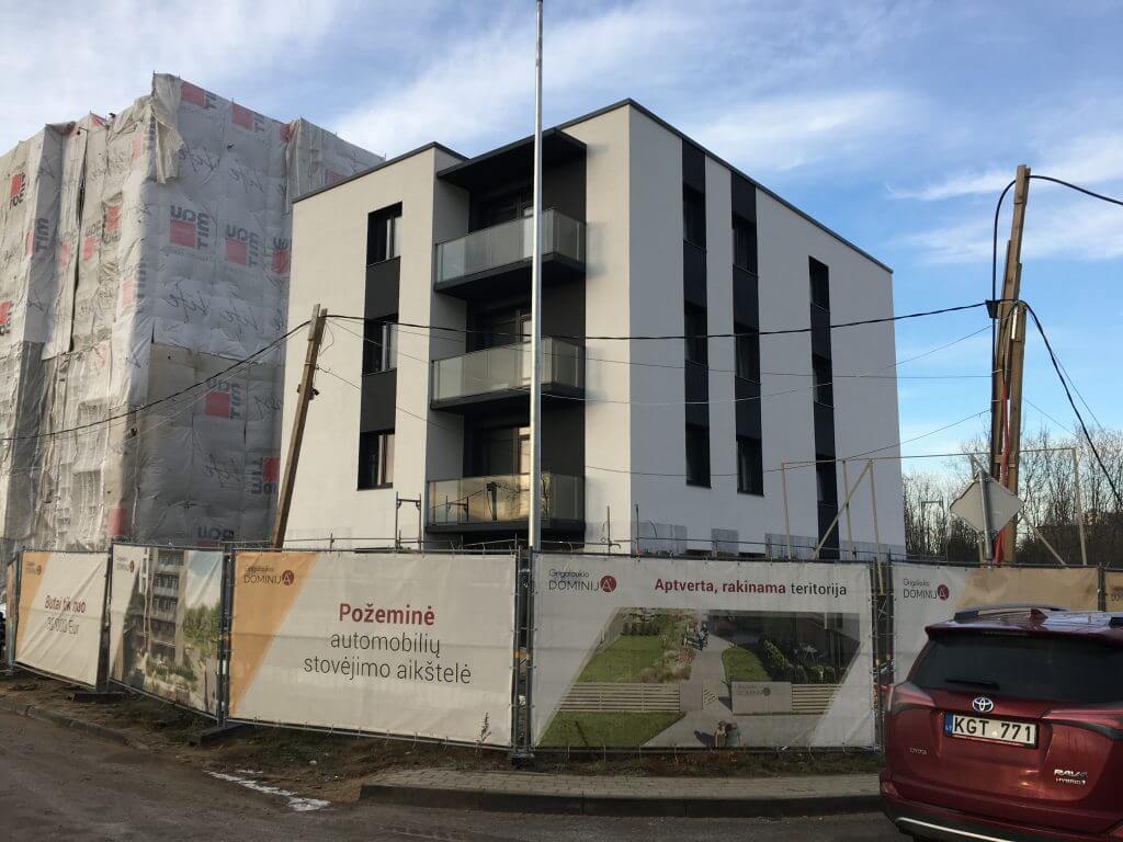 Grigalaukio dominija 2 etapas (Budiniškių g. 1) - Daugiabutis - statybų nuotraukos