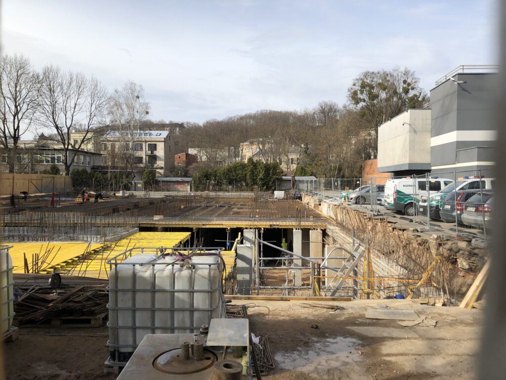 Alėja 18 (Laisvės al. 18) - Multi apartment - construction photos