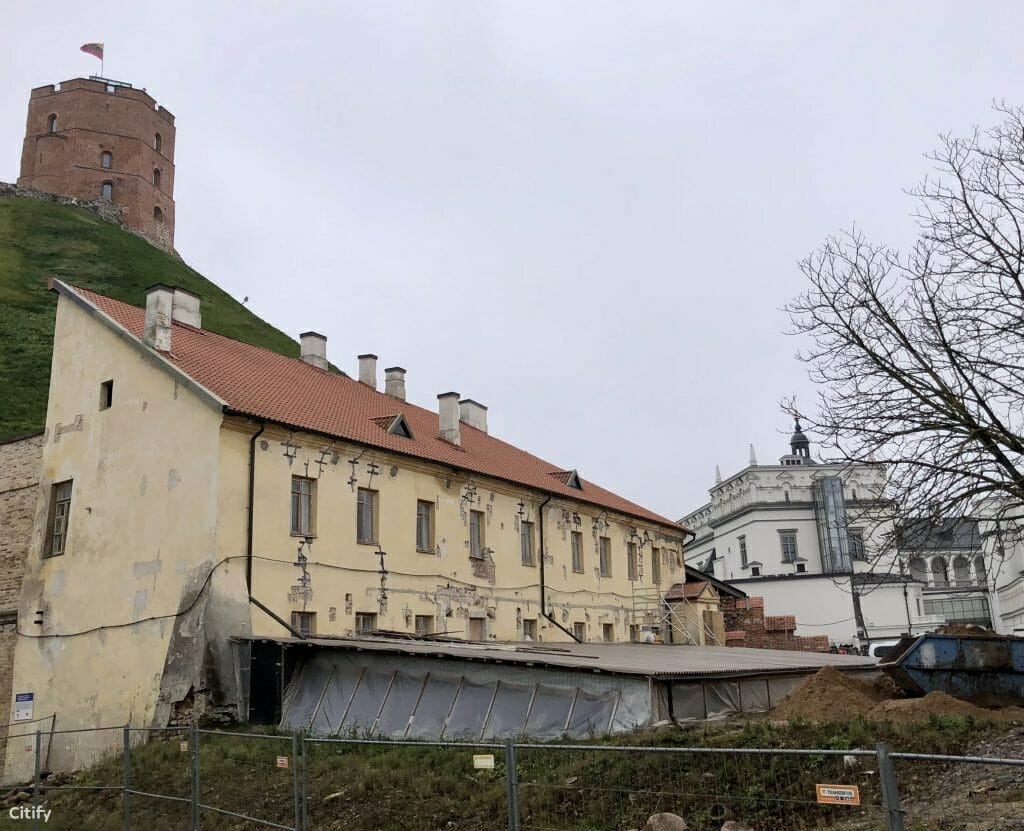 Pilininko namas (Arsenalo g. 1) - Museum - construction photos