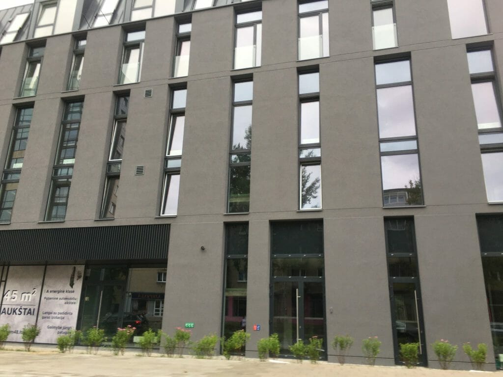 Platinum 48 (Antakalnio g. 48A) - Office center - construction photos