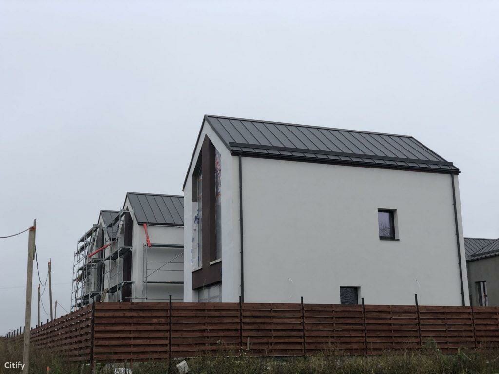 Vanilla Villa sublokuoti namai (Juodupio g. 71, 73) - Row housing - construction photos