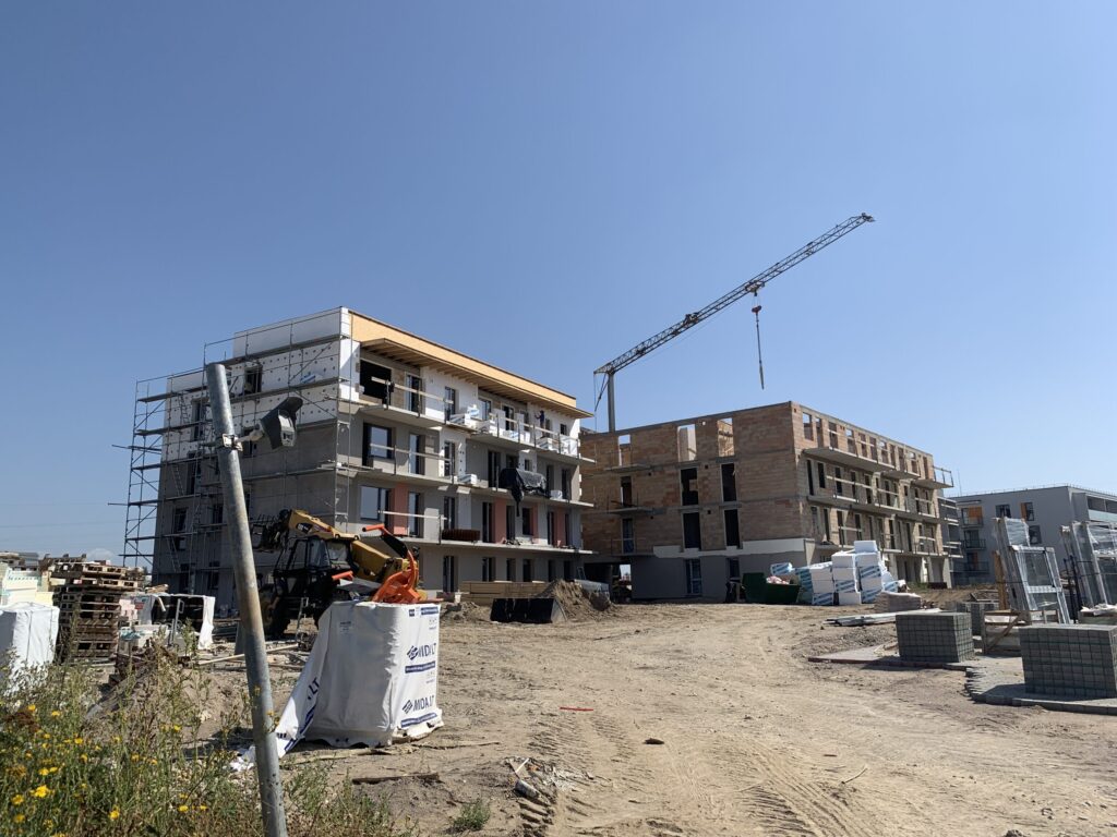 Saulės butai 6 etapas (Ragainės g. 9, 11) - Daugiabutis - statybų nuotraukos