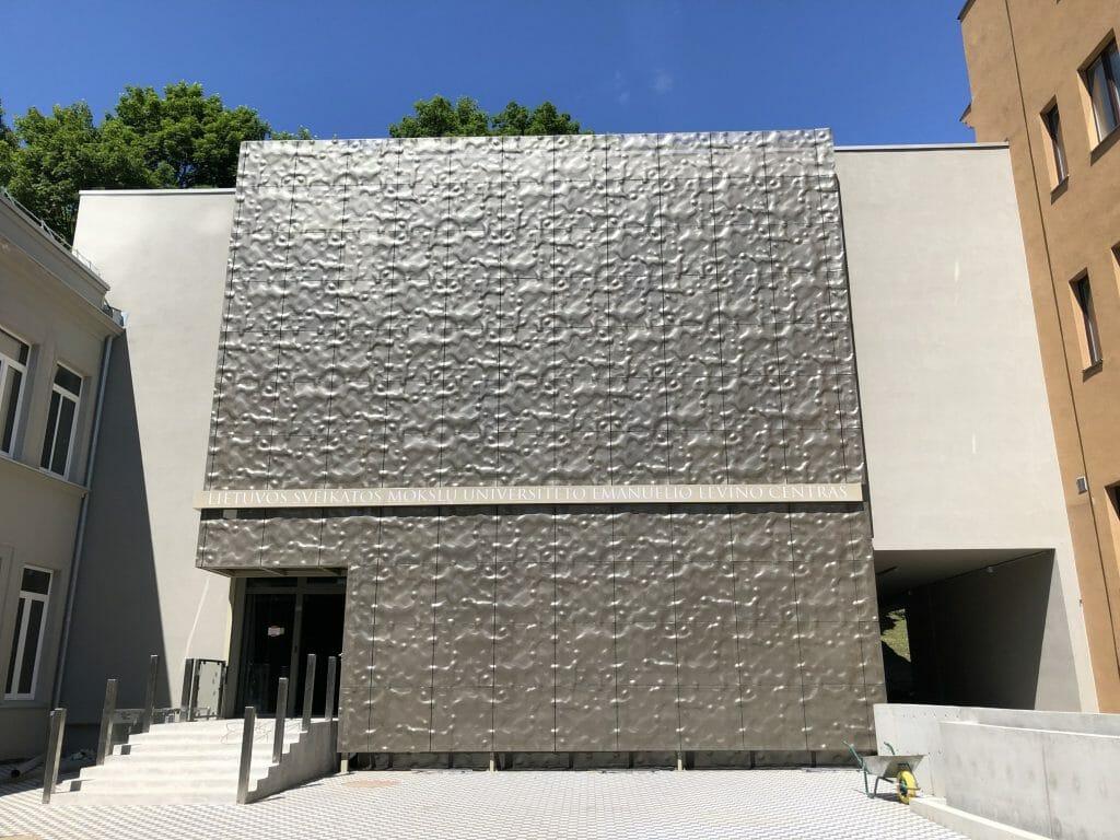 LSMU Emanuelio Levino centras (V. Putvinskio g. 14) - Cultural center - construction photos