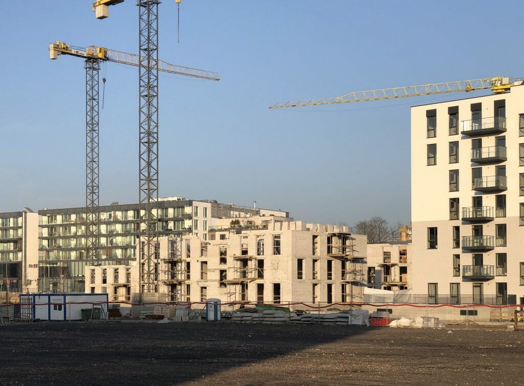 Centro rezidencija 3 etapas (Rinktinės g. 3) - Daugiabutis - statybų nuotraukos