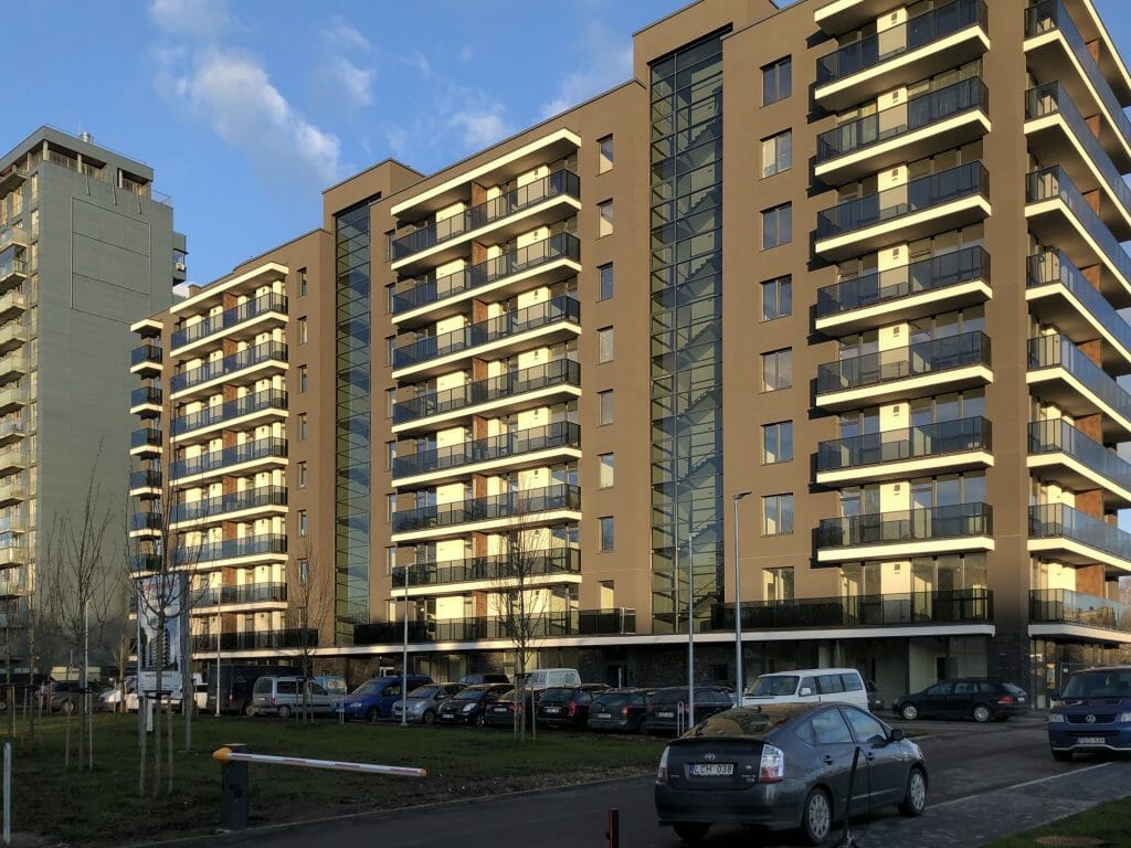 Trinapolio namai 1 etapas (Trinapolio g. 3) - Multi apartment - construction photos