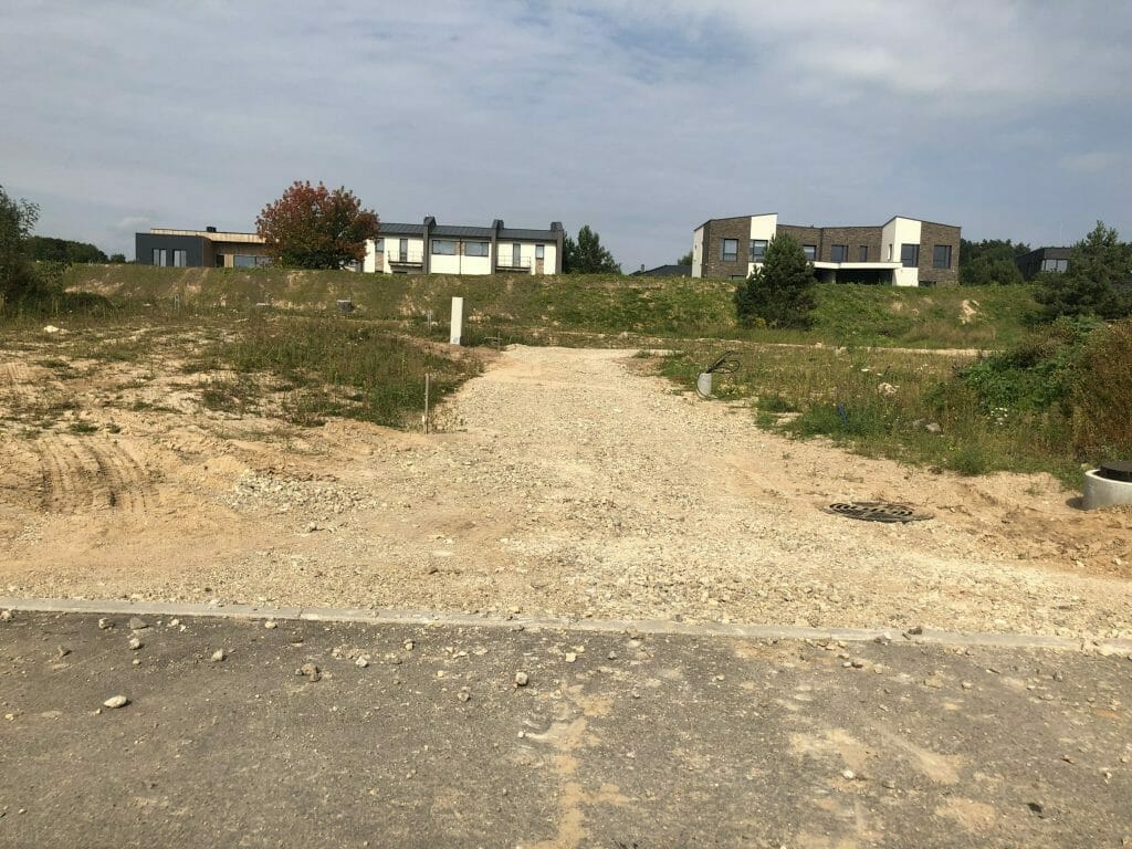 Svajonių krantai (Gulbių g.) - Land plots - construction photos