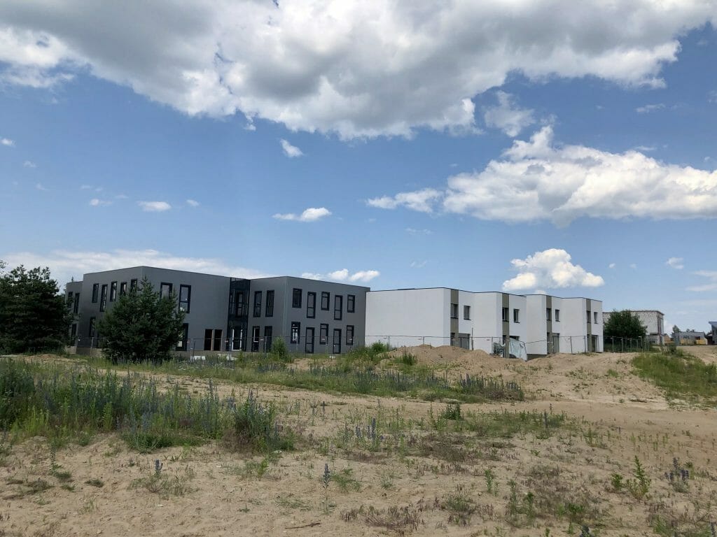 Pilaitės namai (Tilžės g. 47, 53, 55, 57, 59, 60, 61, 63, 65, 67, Gumbinės g. 8, 12, 14, Virbalio g. 4, Tolminkiemio g. 50) - Rindu mājas - būvdarbu attēli