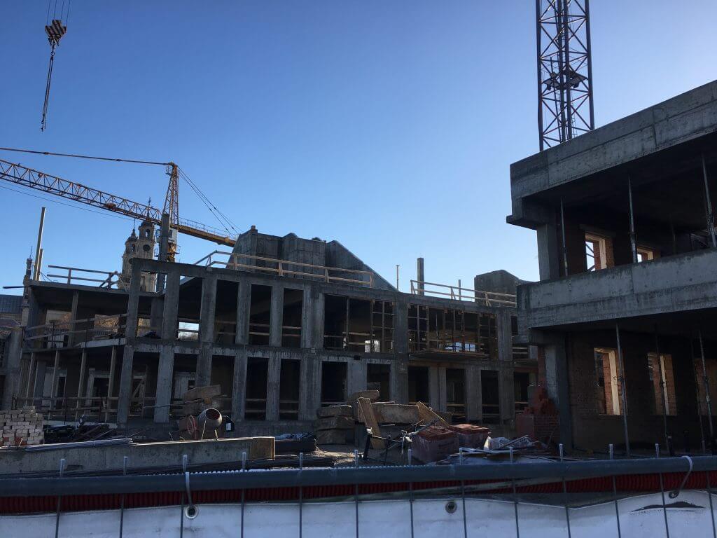 Misionierių sodai (Subačiaus g. 20) - Multi apartment - construction photos