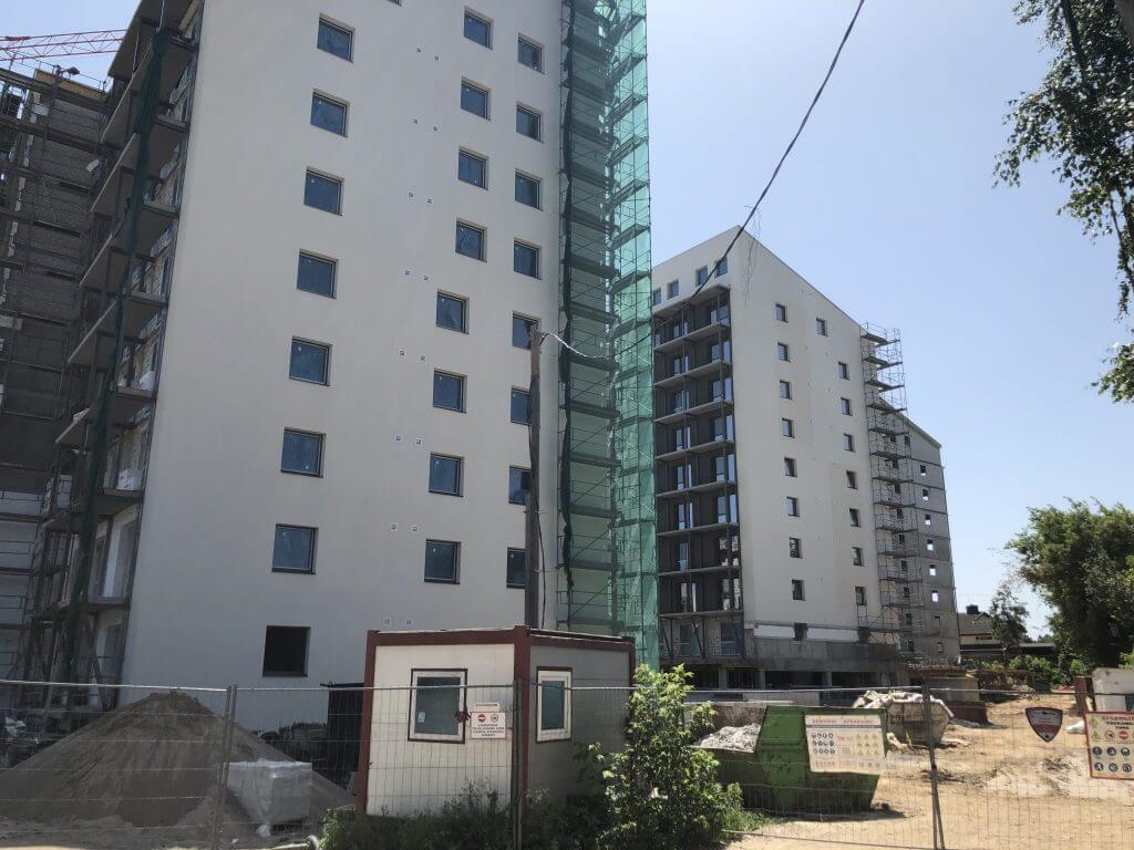 Žvėryno panoramos (Siesikų g. 14) - Multi apartment - construction photos