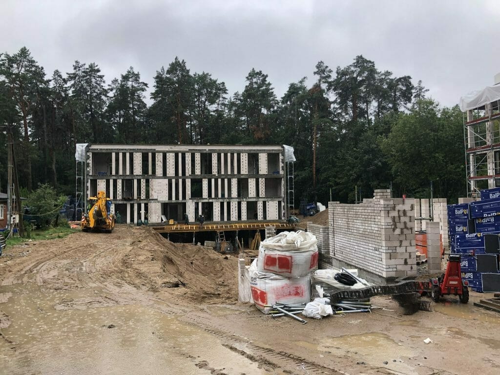 Svajonių 12 (Svajonių g. 12) - Multi apartment - construction photos
