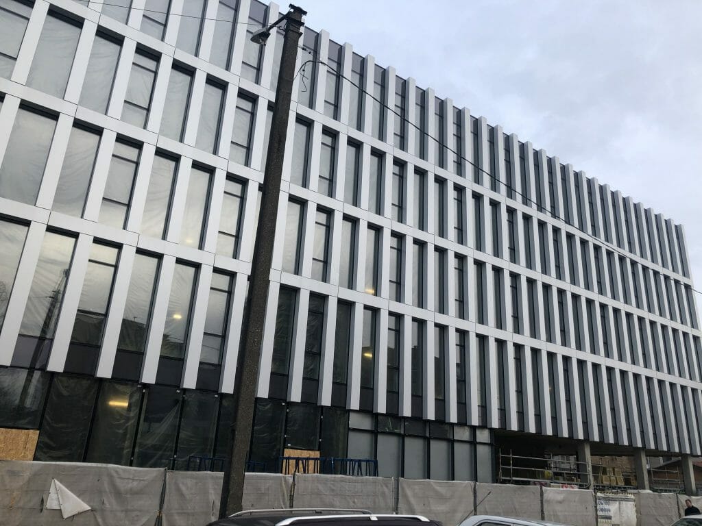 Uptown Park (Švitrigailos g. 13) - Office center - construction photos