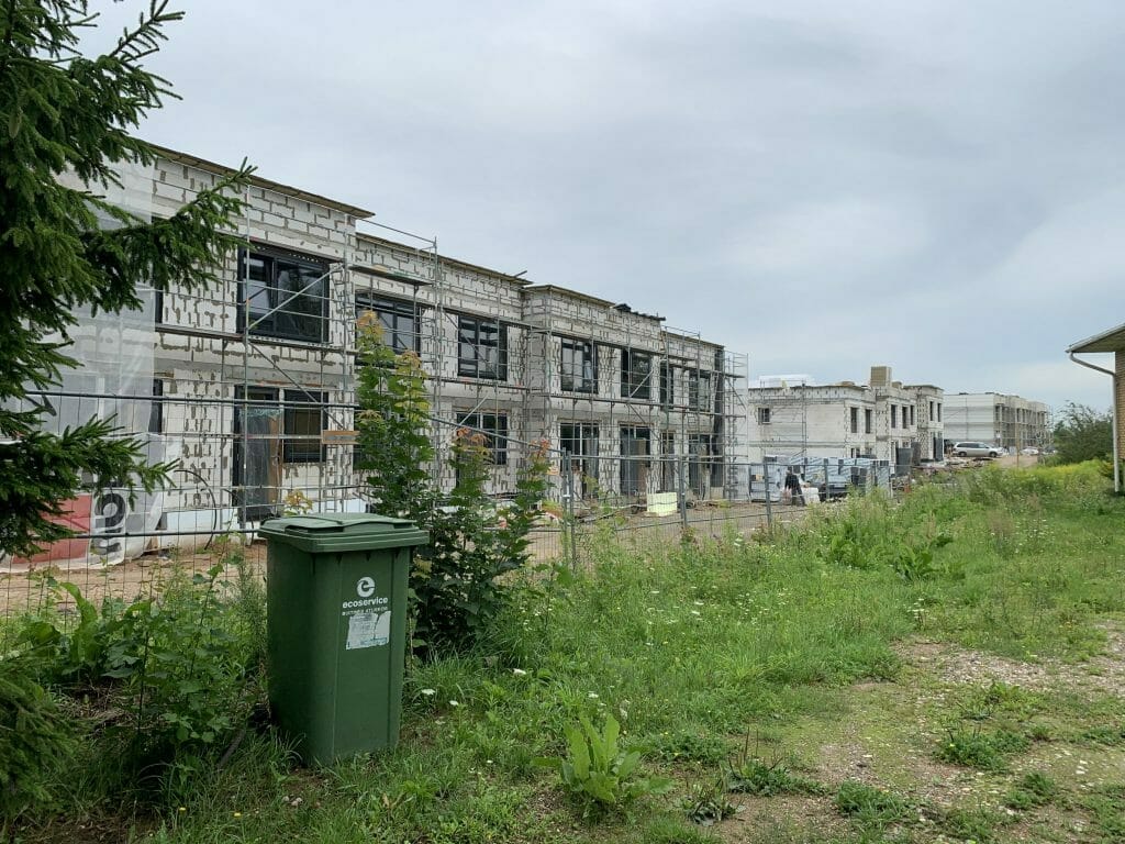 24 terasos (Tarandės g. 24C, 24D, 24E, 24F, 24G, 24H, 24J, 24K, 24L, 24M, 24N, 24P) - Row housing - construction photos