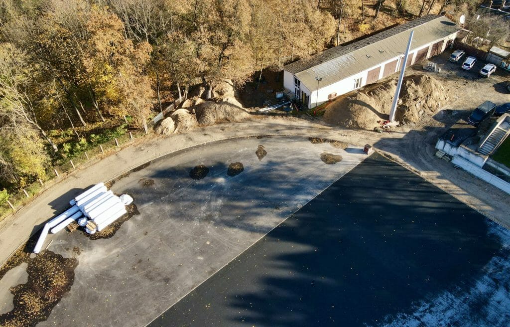 Kalnų parko stadionas (T. Kosciuškos g. 7) - Sports field or court - construction photos