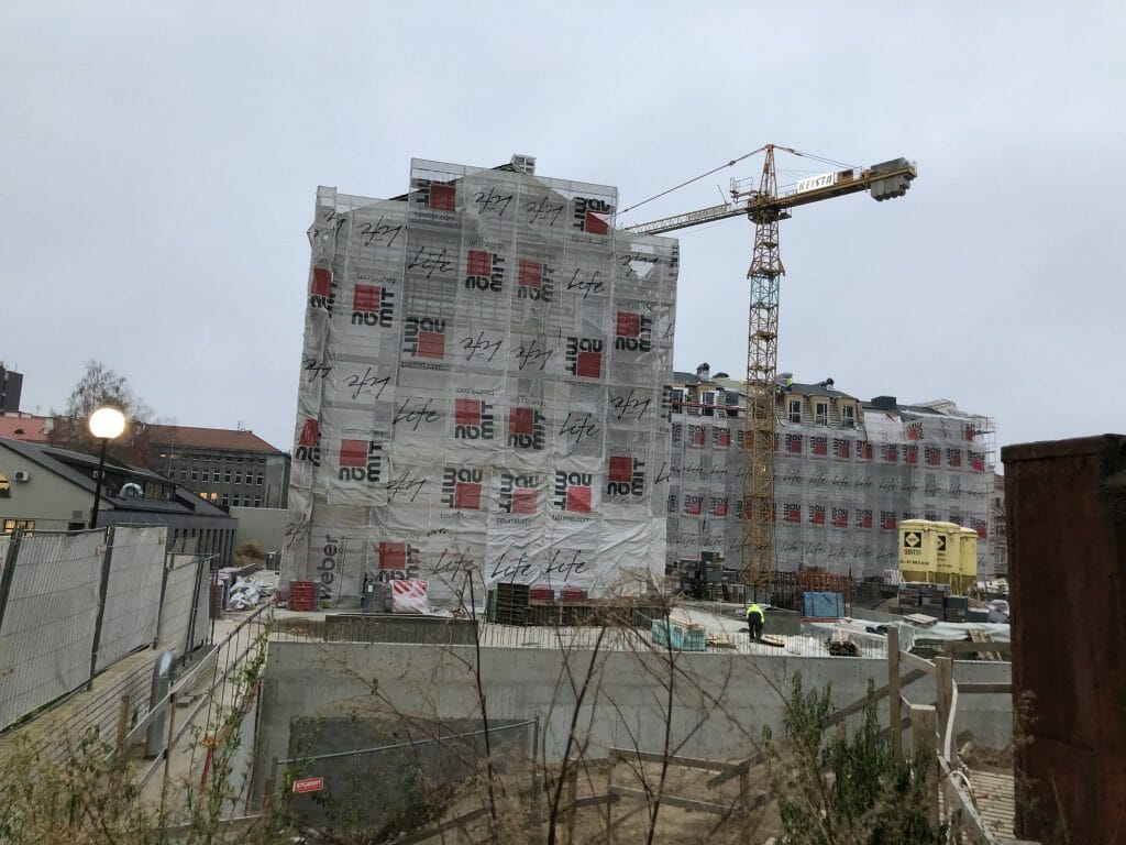 Parko namai 2 etapas (Krėvos g. 8) - Daudzdzīvokļu nams - būvdarbu attēli