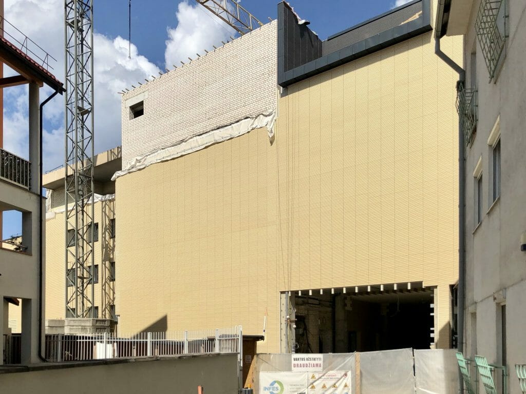 Lietuvos nacionalinis dramos teatras (Gedimino pr. 4) - Cultural center - construction photos