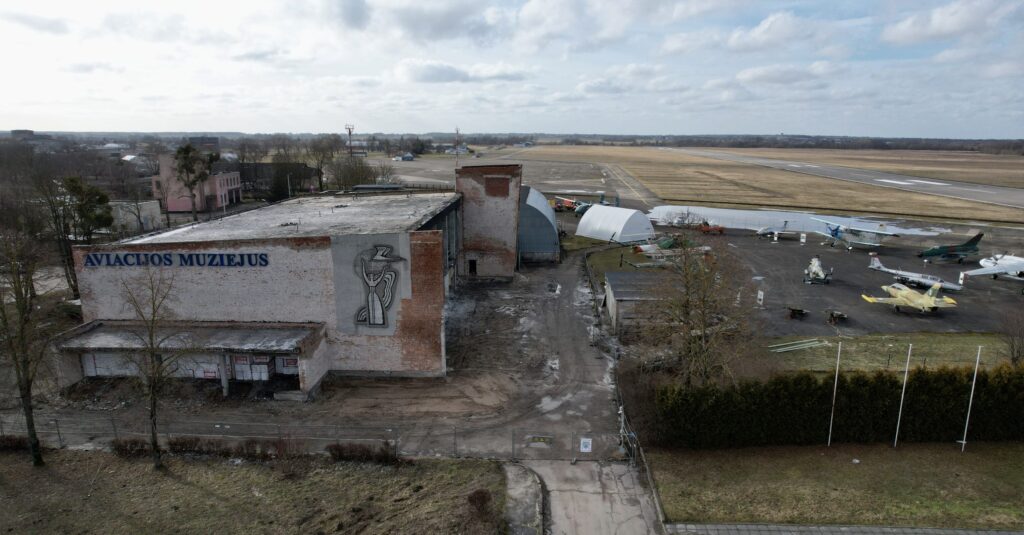 Lietuvos aviacijos muziejus (Veiverių g. 132) - Museum - construction photos