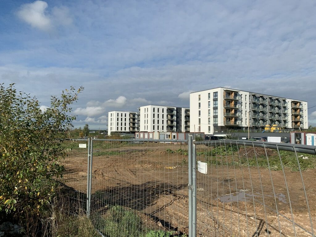 7 vakarai (Budiniškių g. 6, 8) - Multi apartment - construction photos