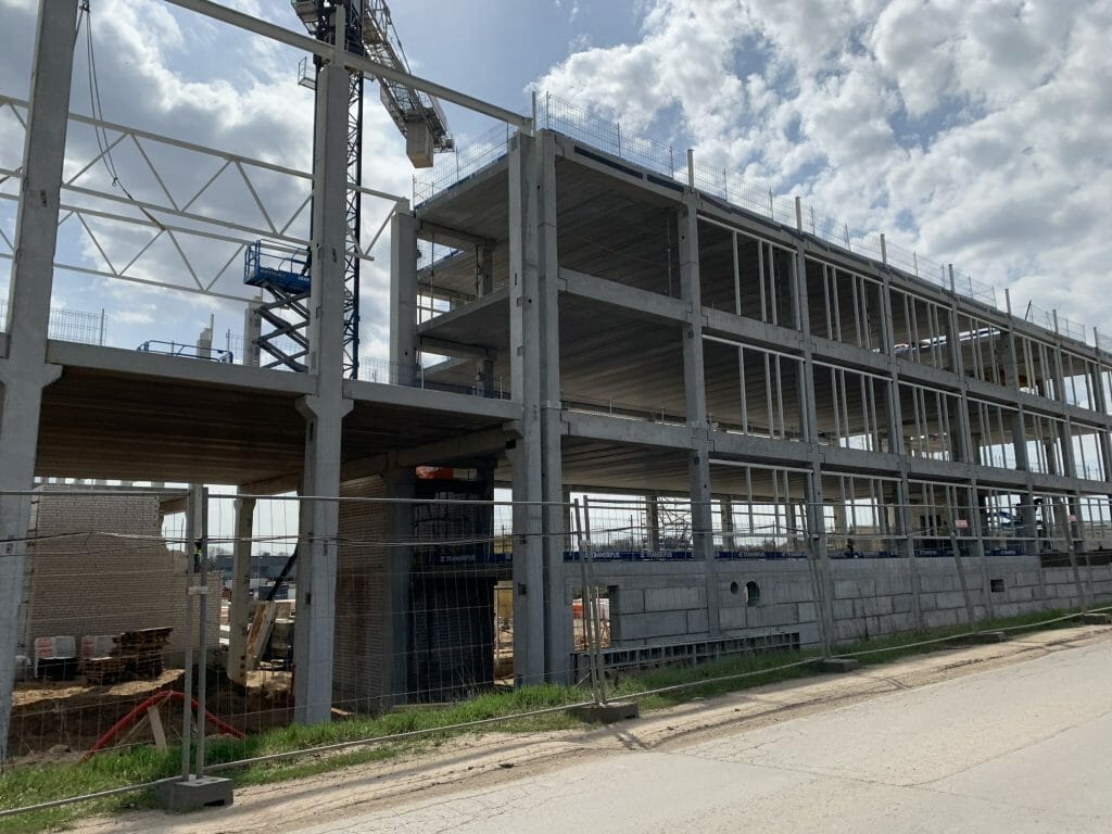 WESTHUB (B. Brazdžionio g. 29) - Laohoone - ehituse fotod