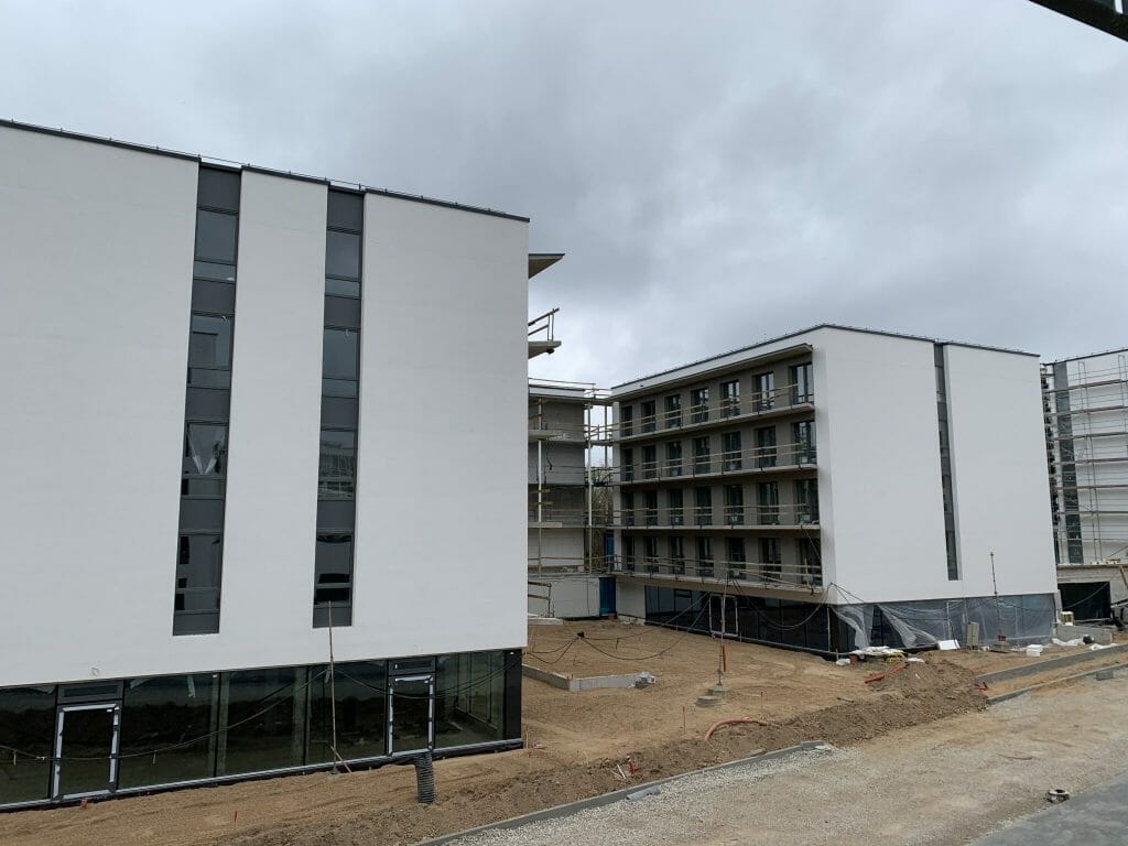 Liv_in Vilnius Ozas (Vito Gerulaičio g. 4) - Co-living - construction photos