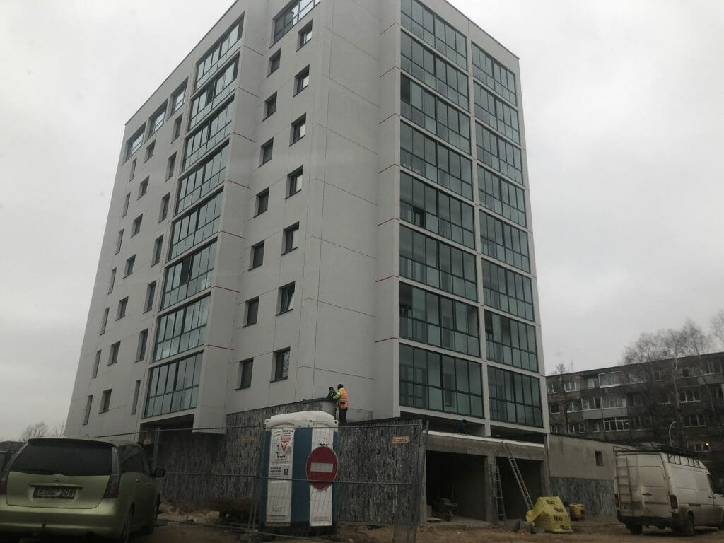 Taikos 55A (Taikos pr. 55A) - Multi apartment - construction photos