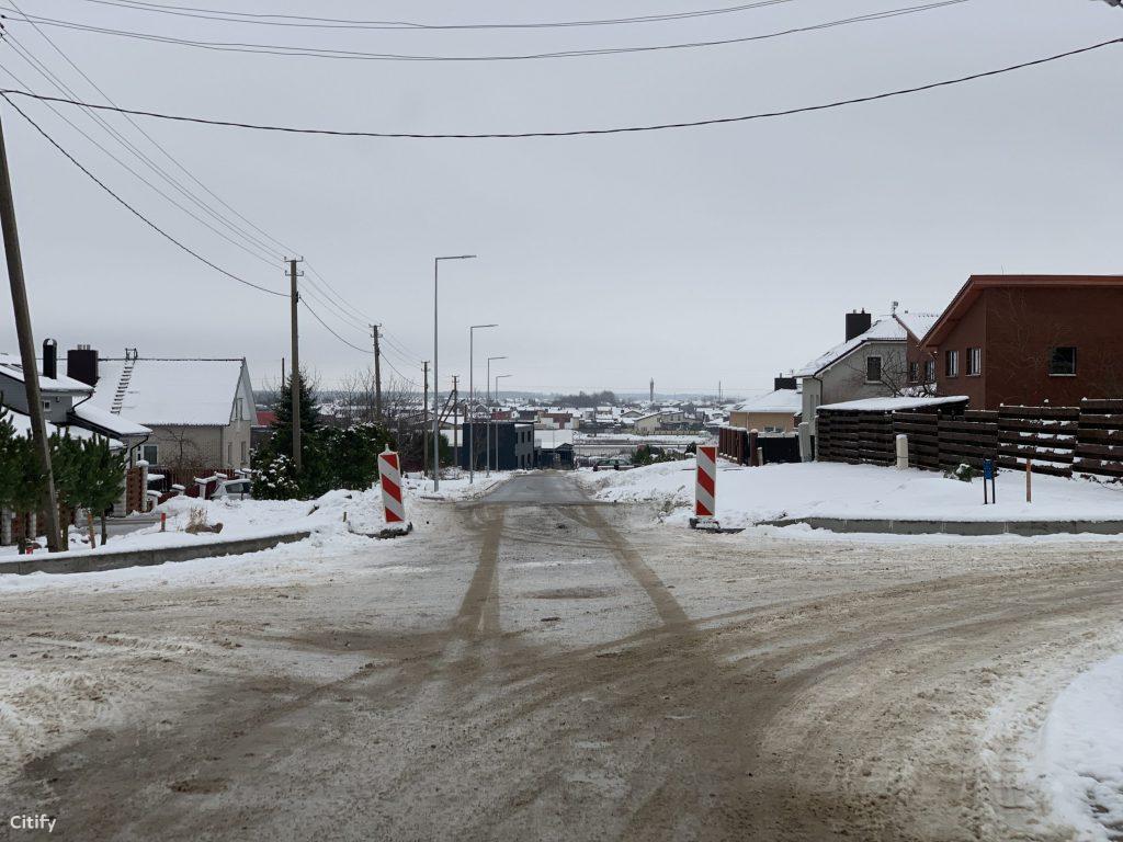 Tauralaukio gyvenvietės gatvės (Vėjo g., Virkučių g., Uosių g., Žvaigždžių g., Vaivorykštės g., Griaustinio g., Lietaus g., Slengių g., Arimų g., Akmenų g., Debesų g., Smėlio g.) - Street - construction photos