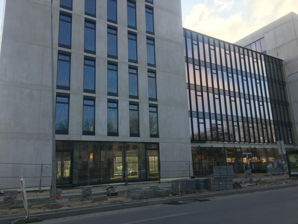 OFFICE 100 by Skraidenis (Panerių g. 49) - Office center - construction photos