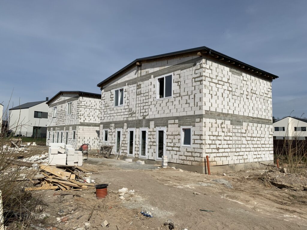 J. Puzino g. 8 (J. Puzino g. 8) - Row housing - construction photos