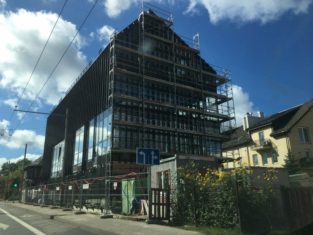 Kęstučio g. 32 (Kęstučio g. 32) - Office center - construction photos