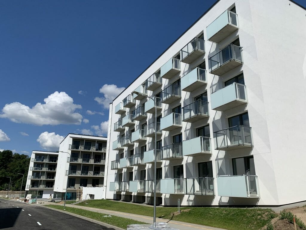 Liv_in Vilnius Ozas (Vito Gerulaičio g. 4) - Co-living - construction photos