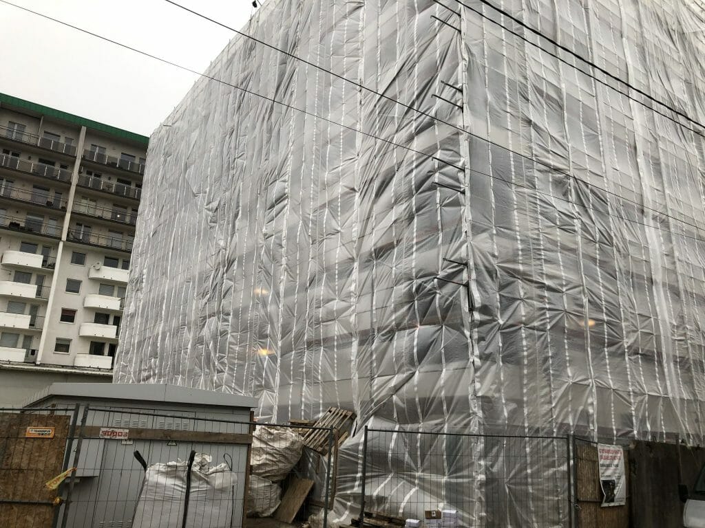 Žaliakalnio apartamentai (Č. Sasnausko g. 23) - Multi apartment - construction photos