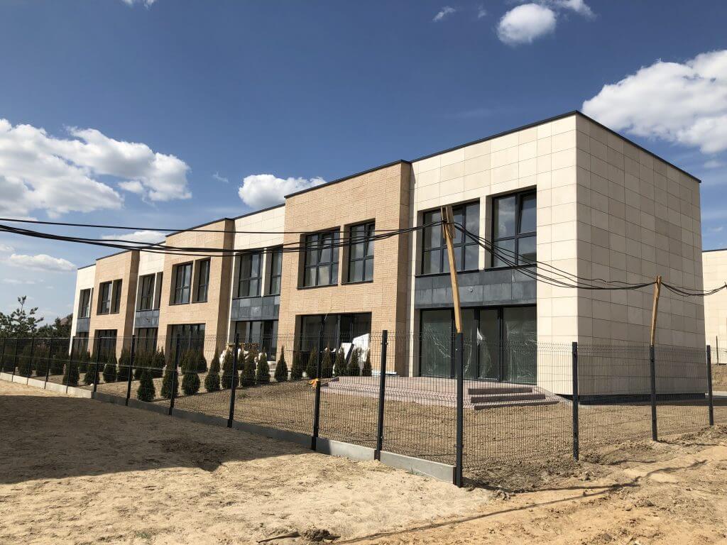 Vakarinė alėja (Pakarvių g. 13, 15, 17, 19) - Row housing - construction photos