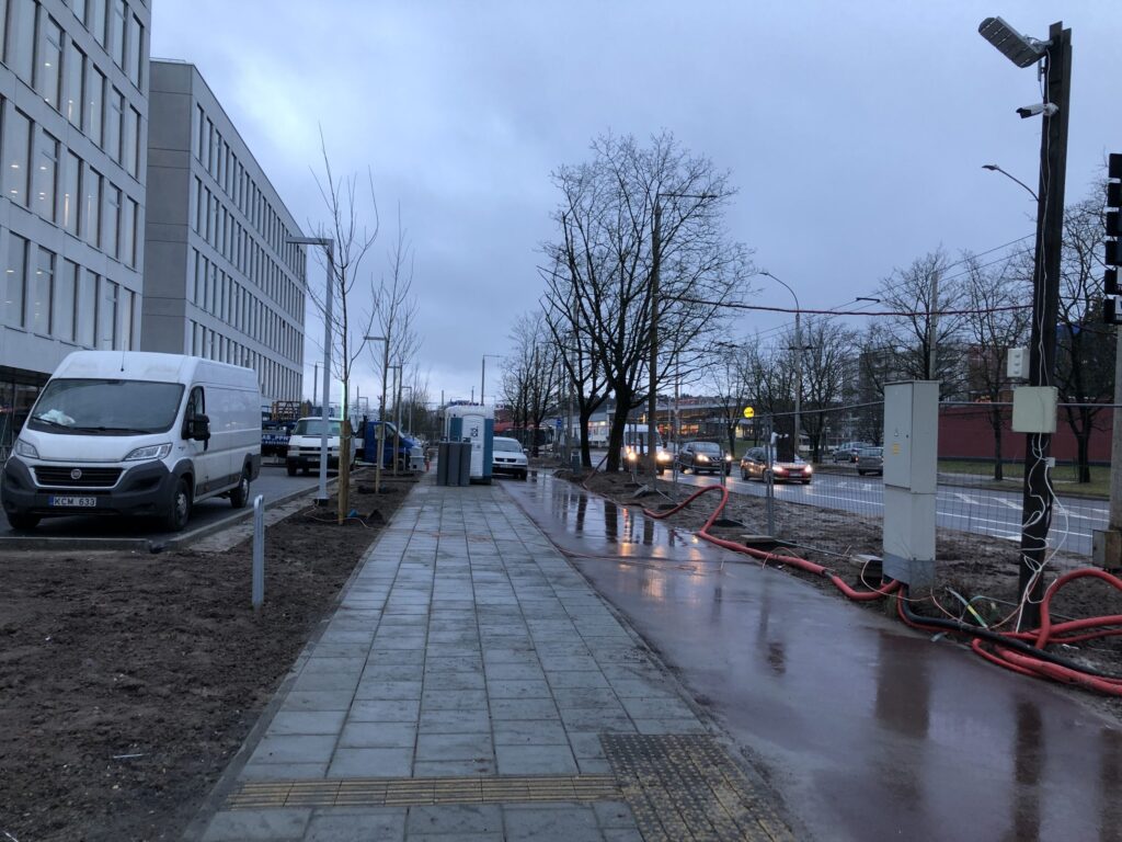 Freedom 36 (Laisvės pr. 36) - Office center - construction photos