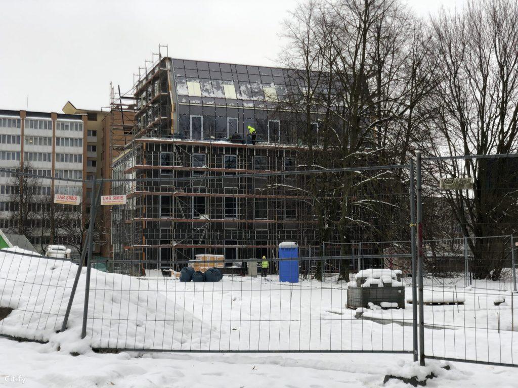 Taikos pr. 28A (Taikos pr. 28A) - Office center - construction photos