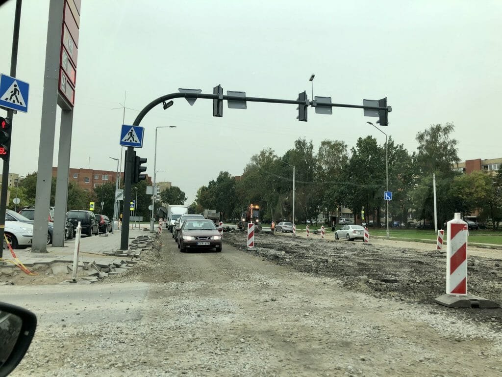 Kovo 11-osios g. rekonstrukcija (Kovo 11-osios g.) - Bike path, Street - construction photos