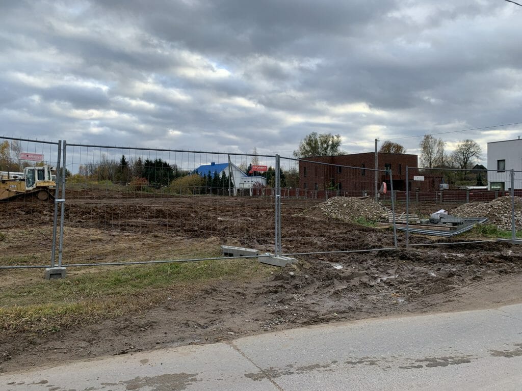 NordSpace Tarandės g. 2 (Tarandės g. 2) - Tirdzniecības centrs - būvdarbu attēli