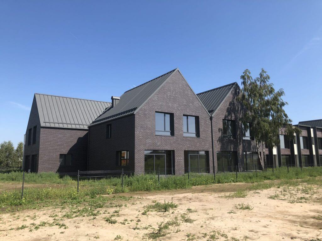 Kalnėnų panorama (Kašubų g.) - Row housing - construction photos