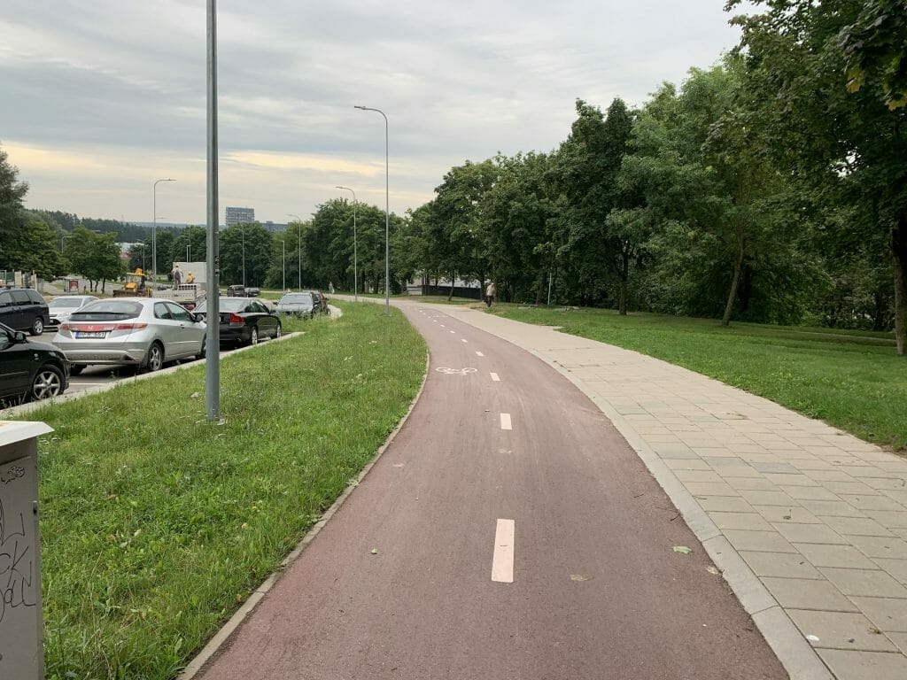 Ramaus eismo gatvė Didlaukio g. (Didlaukio g.) - Iela - būvdarbu attēli