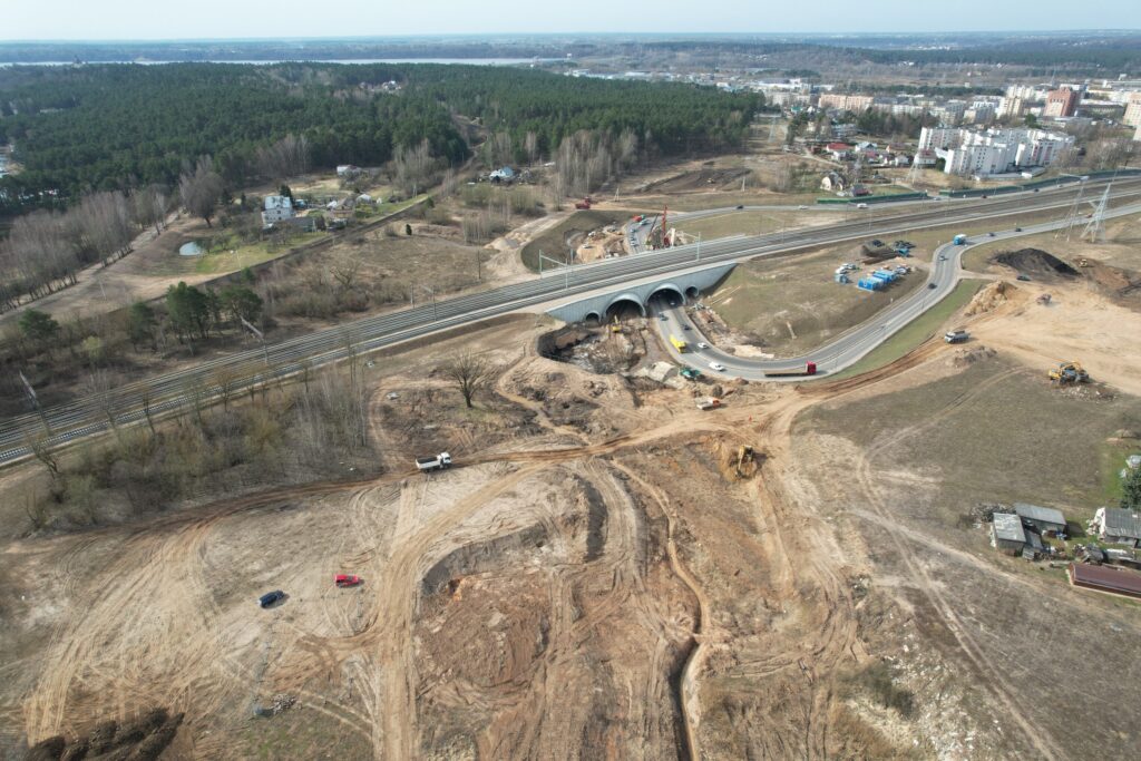 Kauno pietrytinis aplinkelis 1 etapas (Pietrytinis aplinkkelis) - Road - construction photos