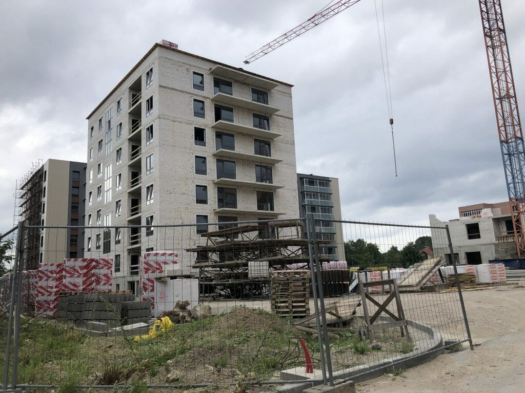 Baltijos terasos (Baltijos pr. 111) - Korterelamu - ehituse fotod